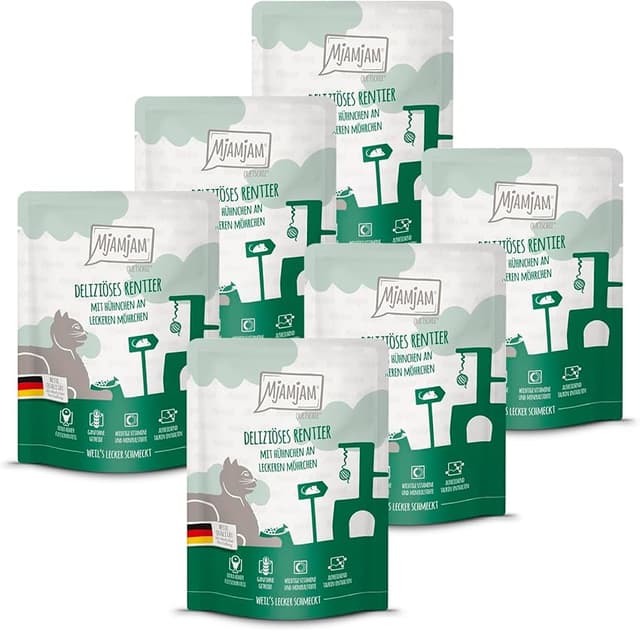 Thumbnail 4 de MjAMjAM Comida húmeda Premium para gatos 6×300 g 🐱