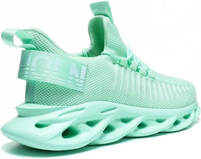 Detalle de GSLMOLN Womens Walking Shoes Mesh Non Slip Sneakers for Gym, Sports, and Casual Wear