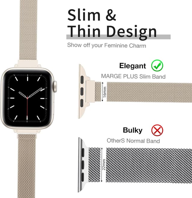 Thumbnail 2 de MARGE PLUS Slim Milanese Loop 16mm