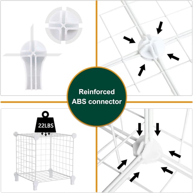 Thumbnail 6 de AWTATOS Estante de Almacenamiento con 12 Cubos 🗄