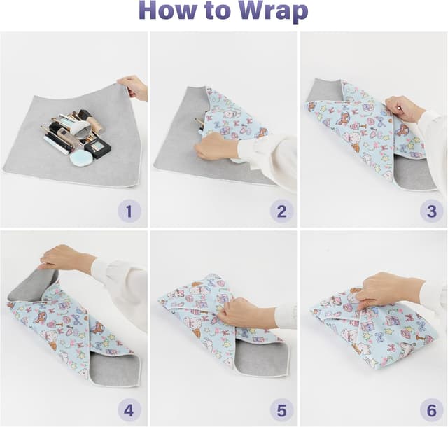 Detalle 2 de Walking Way Lens Protective Wrap – magic self-adhesive pouch wrap for camera lenses and scratch-resistant storage cloth