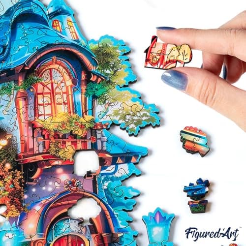 Detalle 1 de Figured'Art Puzzle de Madera 200 piezas