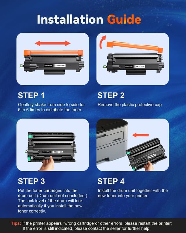 Thumbnail 6 de TN2510XL Toner + DR2510 Tamburo compatibili per Brother TN-2510XL