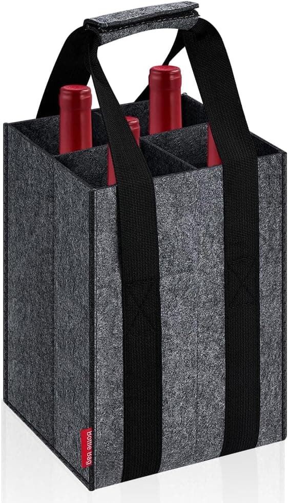 Detalle de Eurhomewit Flaschentasche 4 Flaschen