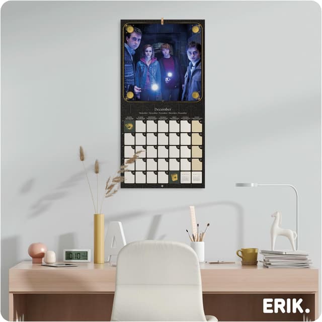 Thumbnail 3 de Grupo Erik Harry Potter Wall Calendar 2026 📅