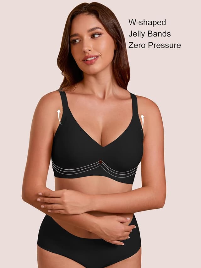 Thumbnail 3 de COCOMARTS Jelly Bras Wireless Push Up Bra