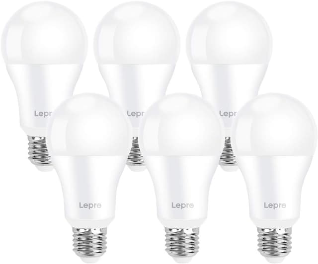 Detalle de Lepro 13W E27 LED Warmweiß (2700K), 1.521 Lumen – 12er-Pack, nicht dimmbar