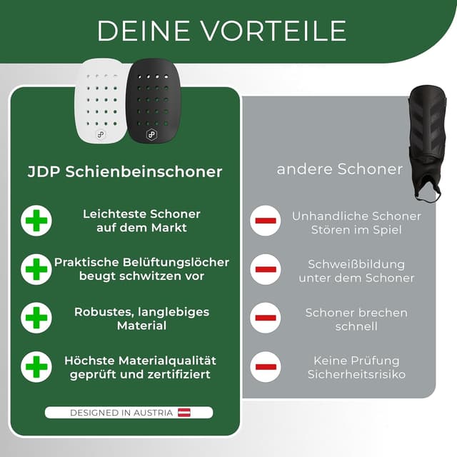 Thumbnail 5 de JDP Protège-tibias Light 9x6 cm