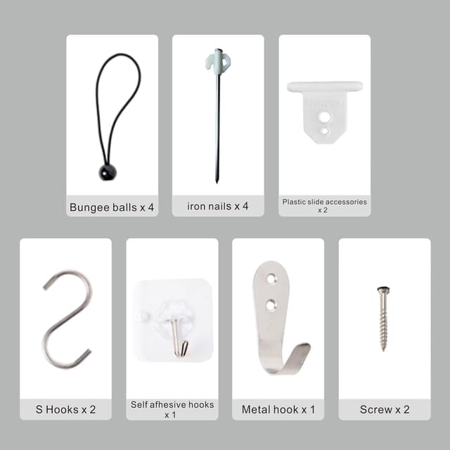 Detalle de SHADEPLUS RV Awning Side Shade 9x7 ft