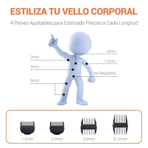 Thumbnail 7 de MANSPOT afeitadora corporal 6000 rpm