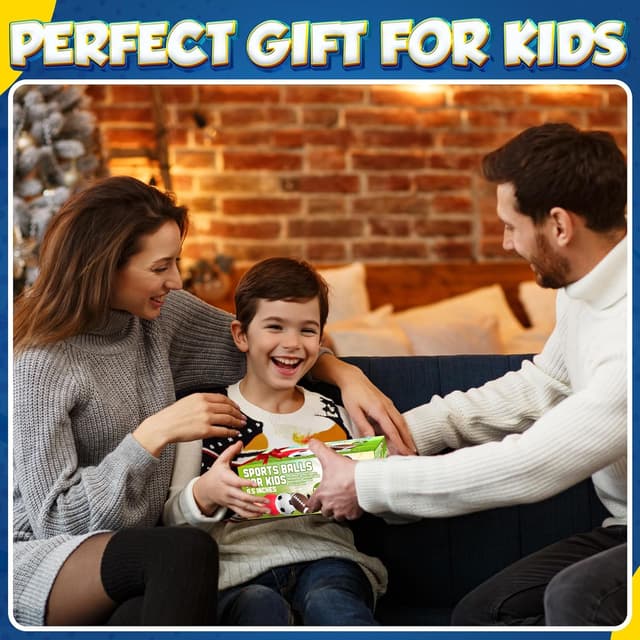 Detalle 2 de 8.5” Sports Balls Pack of 4