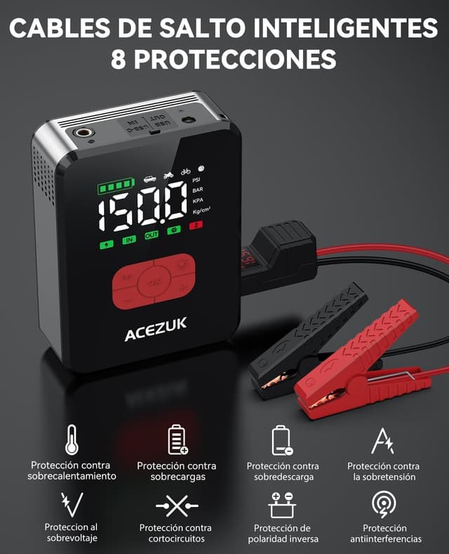 Thumbnail 6 de ACEZUK 7000A Arrancador con Compresor 150 PSI