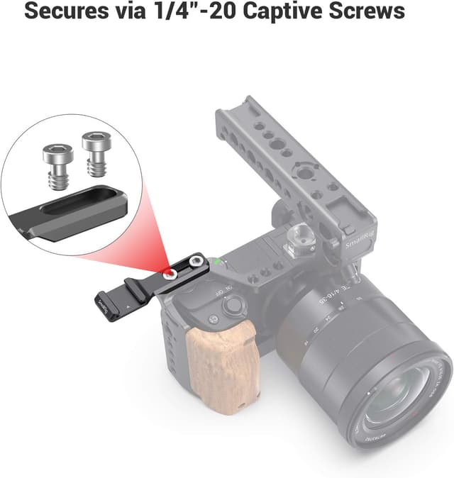 Detalle 2 de SMALLRIG 2879 Cold Shoe Extension Mount Adapter đ„