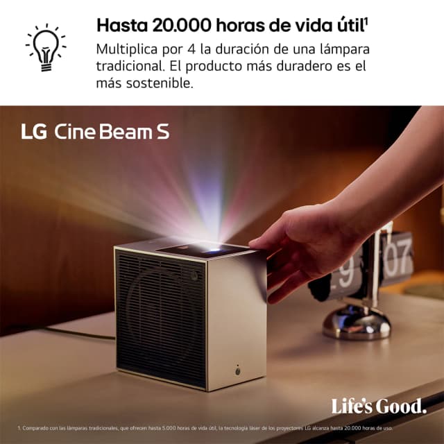 Thumbnail 4 de LG CineBeam PU615U proyector 4K, 500 lumen