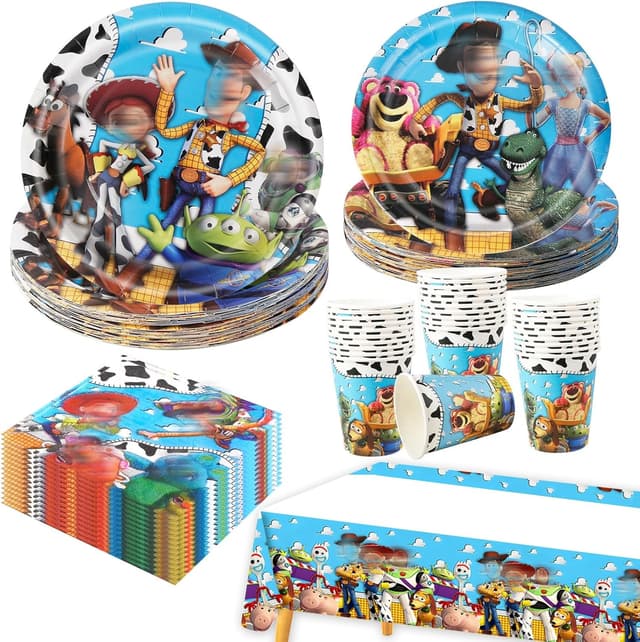 Thumbnail 5 de 81 Pcs Party Tableware Set