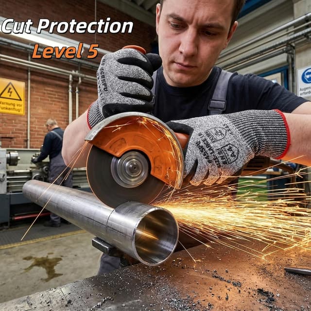 Thumbnail 2 de AovYoo Guanti da Lavoro Antitaglio Classe 5