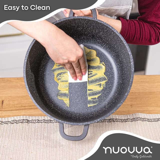 Thumbnail 6 de Nuovva 24cm Non-Stick Casserole Pot 4L 🍲