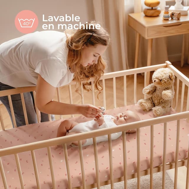 Thumbnail 6 de Dreamzie Drap housse 70x140 cm bébé