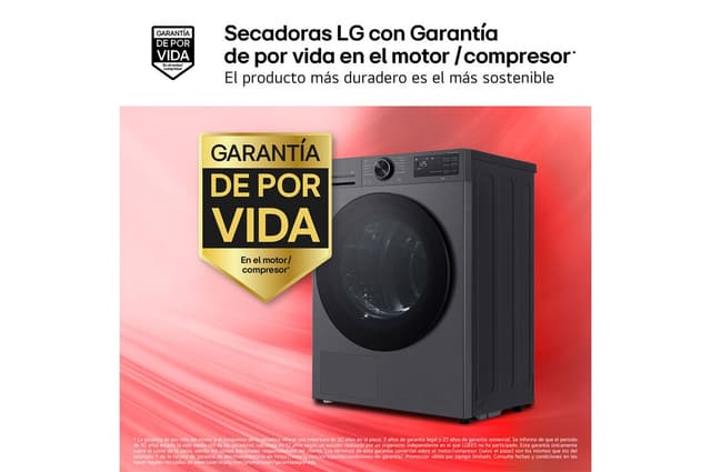 Detalle 2 de LG RHX5009TBB Secadora 9 kg 🔄