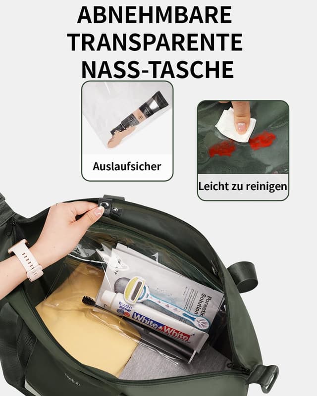 Detalle 2 de ECOHUB 20L Ryanair Handgepäck Grün