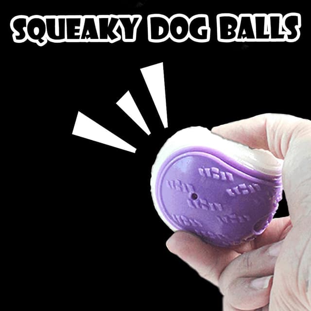 Detalle 2 de Indestructible Dog Chew Balls 6-pack
