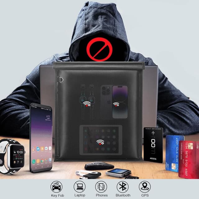 Thumbnail 3 de yaokvide Large Faraday Bags 5 Pack 🛡