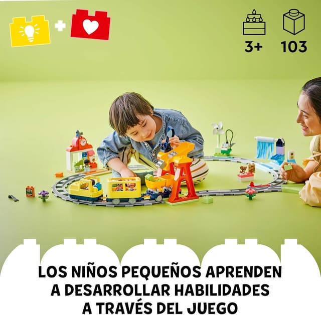 Thumbnail 2 de LEGO Duplo Mi Ciudad Tren Comunitario Interactivo 🚆