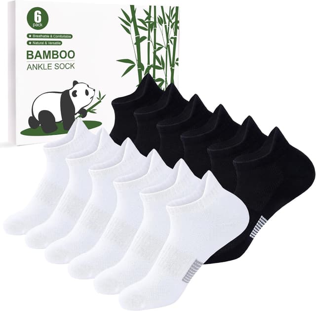 Detalle de inaWarm chaussettes de running basses 6 paires