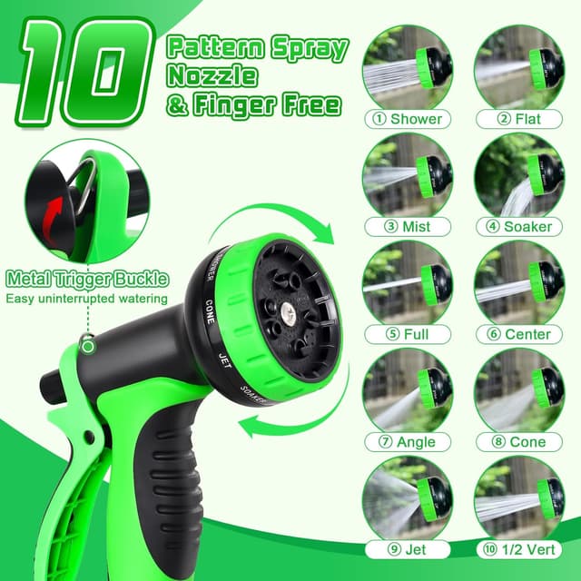 Detalle de Expandable Garden Hose Pipe 100ft 30m