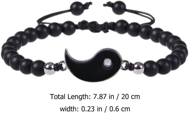 Detalle de DEARMAMY Yin Yang Armbänder zu Paaren