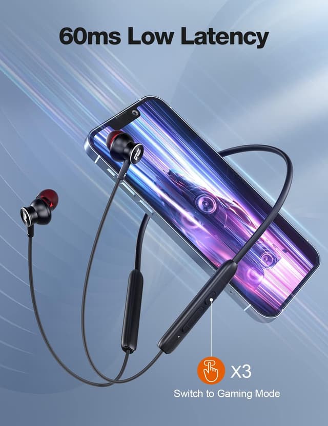 Thumbnail 5 de Rythflo V5.2 Wireless Neckband Earphones, 30H