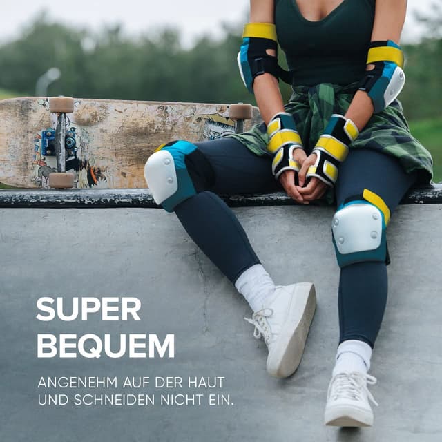 Detalle 2 de Skate Protektoren Set mit 6 Teilen