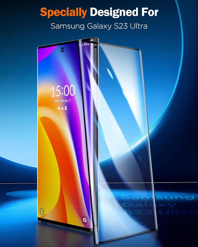 Detalle de LK LK 2 Pack Screen Protector S23 Ultra