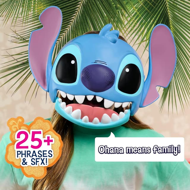 Thumbnail 1 de Just Play Disney Stitch Talking Mask 25 Sounds 🎭