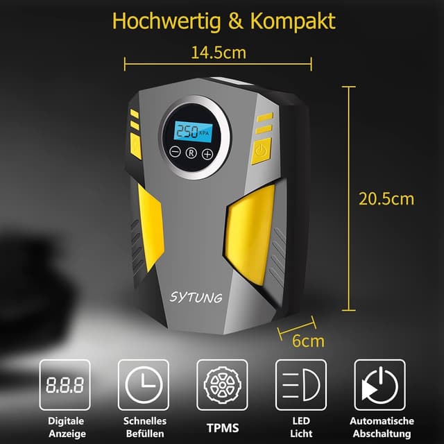 Thumbnail 2 de SYTUNG Kompressor 12 V Luftkompressor