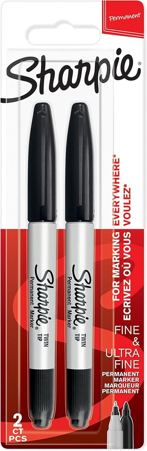 Thumbnail 5 de Sharpie pennarelli indelebili doppia punta 8 pezzi