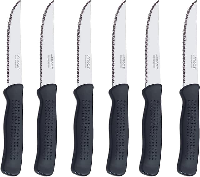 Thumbnail 1 de Arcos Serie Cuchillos de Mesa Chuleteros 110 mm, 6 uds 🍴