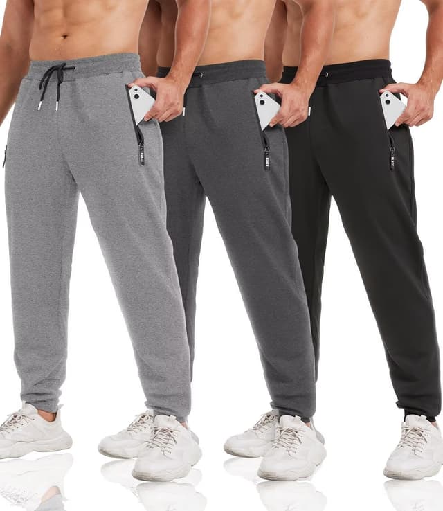 Detalle de lomsoe 3 Pack Sweatpants for Men