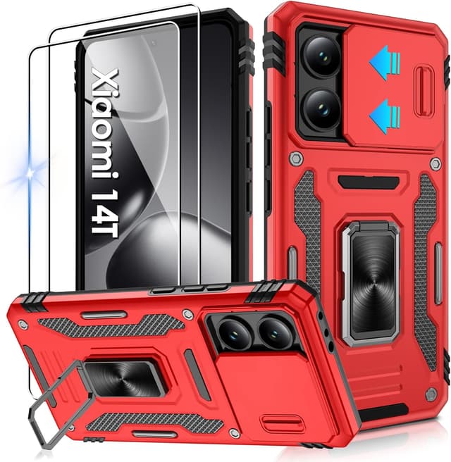 Detalle de Jshru Hülle für Xiaomi 14T, stoßfest