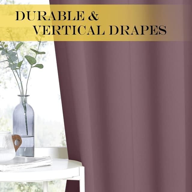 Thumbnail 4 de NICETOWN Blackout Curtain 52 x 90 in Thermal Panel 🪟