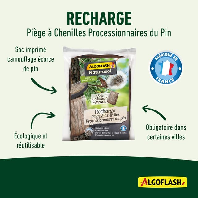 Thumbnail 2 de ALGOFLASH NATURASOL Ricarica trappola 1 albero
