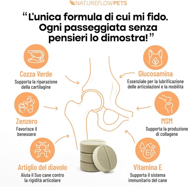 Thumbnail 3 de PLURIPREMIATO Integratore Articolazioni per Cani 100 compresse