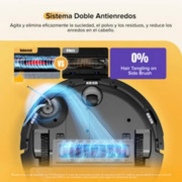 Detalle de Roborock Q7 M5 robot aspirador 10.000Pa HyperForce