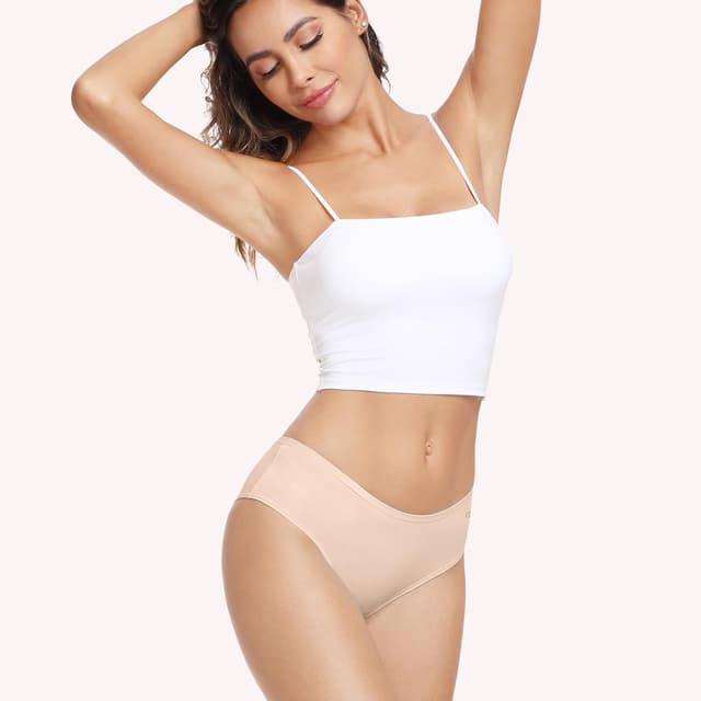 Thumbnail 6 de anqier Unterhosen Damen 6er Pack Baumwolle Slips Damen