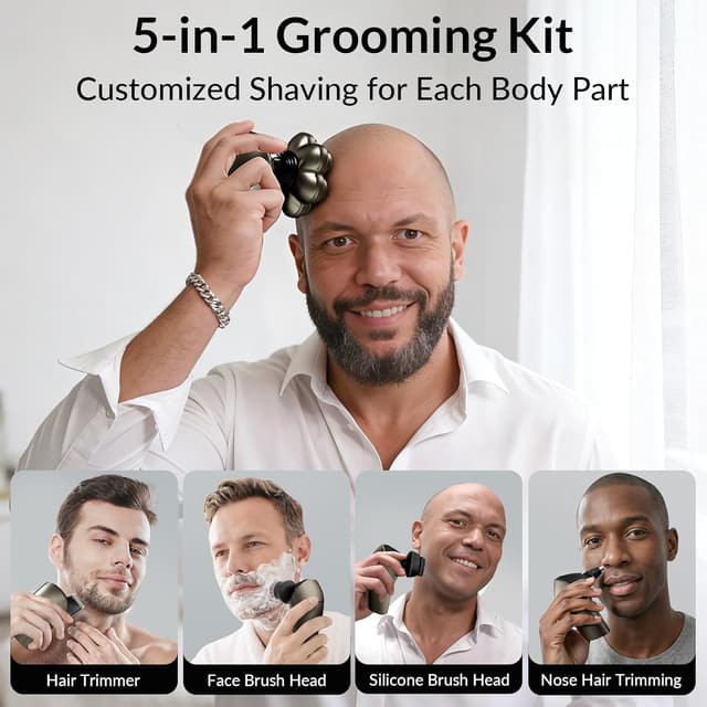 Detalle de Head Shavers 7D Arc 5-in-1 kit