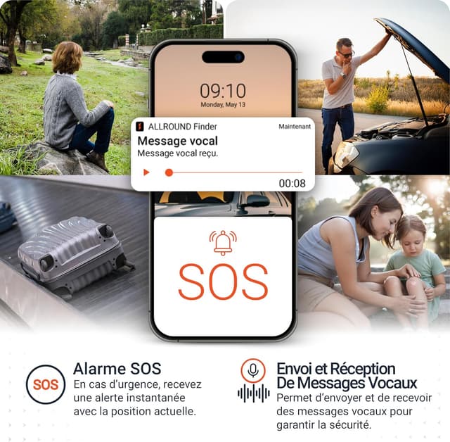 Thumbnail 3 de PAJ GPS Allround Finder vocaux 4G Traceur GPS voiture