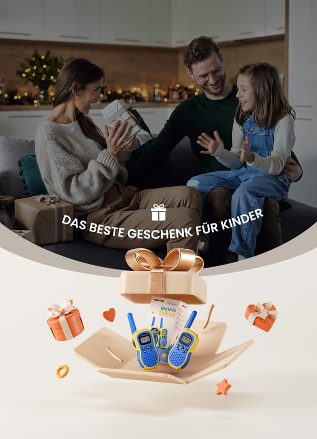 Thumbnail 5 de FOREDOM Walkie Talkies 3 km Reichweite