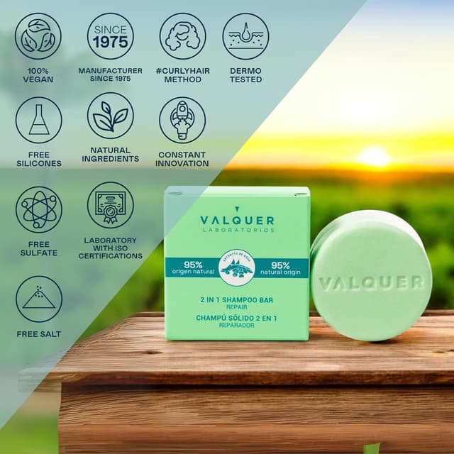Thumbnail 1 de Valquer Champú y Acondicionador Sólido 2 en 1