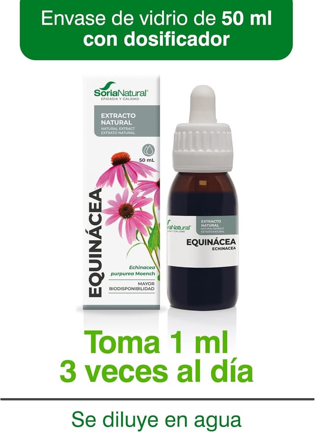 Thumbnail 4 de Soria Natural Extracto Equinácea 2x50ml