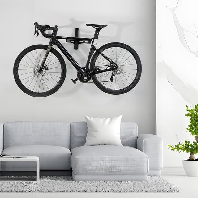 Detalle 2 de Mimoke Fahrrad Wandhalter mit 40 kg Tragkraft